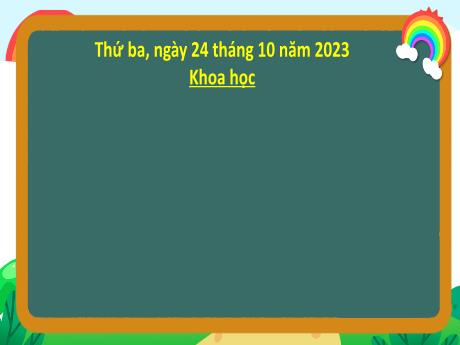 Bài giảng Khoa học Lớp 4 (Kết nối tri thức) - Chủ đề 2: Năng lượng - Bài 8: Ánh sáng và sự truyền ánh sáng (Tiết 2) - Năm học 2023-2024