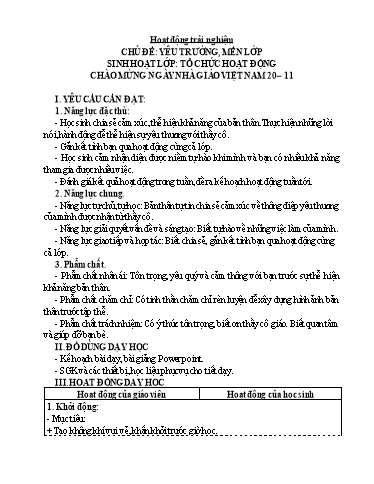 Giáo án các môn Lớp 4 - Tuần 13 - Năm học 2023-2024 - Nguyễn Thị Hồng Thắm