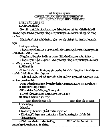 Giáo án các môn Lớp 4 - Tuần 15 - Năm học 2023-2024 - Nguyễn Thị Hồng Thắm