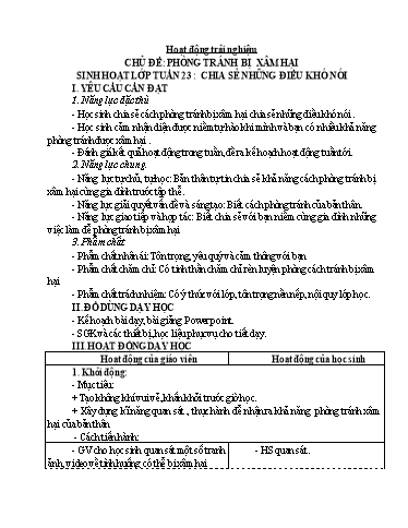 Giáo án các môn Lớp 4 - Tuần 24 - Năm học 2023-2024 - Nguyễn Thị Hồng Thắm