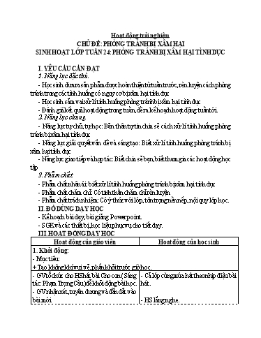 Giáo án các môn Lớp 4 - Tuần 25 - Năm học 2023-2024 - Nguyễn Thị Hồng Thắm