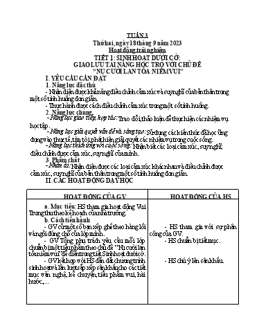 Giáo án các môn Lớp 4 - Tuần 3 - Năm học 2023-2024 - Nguyễn Thị Hồng Thắm