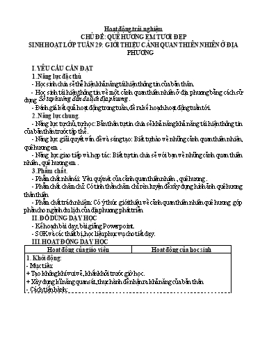 Giáo án các môn Lớp 4 - Tuần 30 - Năm học 2023-2024 - Nguyễn Thị Hồng Thắm
