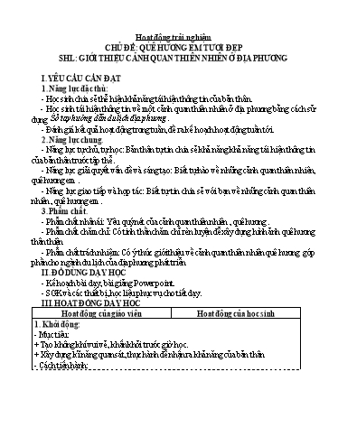 Giáo án các môn Lớp 4 - Tuần 30 - Năm học 2023-2024 - Phan Thị Hương