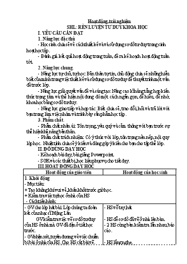 Giáo án các môn Lớp 4 - Tuần 7 - Năm học 2023-2024 - Phan Thị Hương