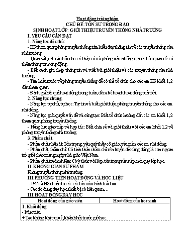 Giáo án các môn Lớp 5 - Tuần 10 - Năm học 2024-2025 - Nguyễn Thị Thanh Thủy