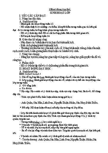 Giáo án các môn Lớp 5 - Tuần 14 - Năm học 2023-2024 - Nguyễn Thị Thanh Thủy