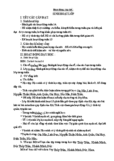 Giáo án các môn Lớp 5 - Tuần 15 - Năm học 2023-2024 - Nguyễn Thị Thanh Thủy