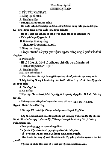 Giáo án các môn Lớp 5 - Tuần 18 - Năm học 2023-2024 - Nguyễn Thị Thanh Thủy