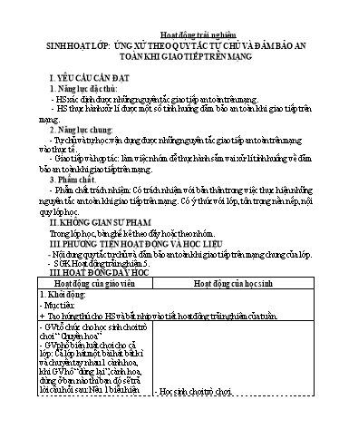 Giáo án các môn Lớp 5 - Tuần 24 - Năm học 2024-2025 - Nguyễn Thị Hồng Thắm