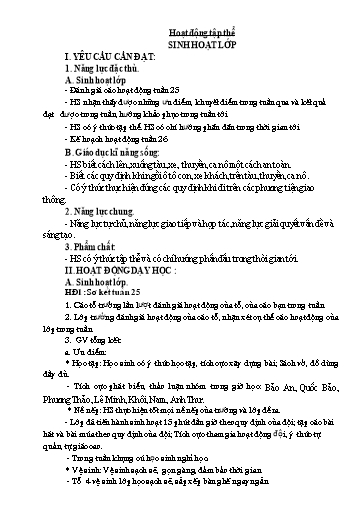 Giáo án các môn Lớp 5 - Tuần 26 - Năm học 2023-2024 - Phan Thị Hiền