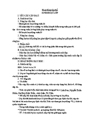 Giáo án các môn Lớp 5 - Tuần 29 - Năm học 2023-2024 - Nguyễn Thị Thanh Thủy