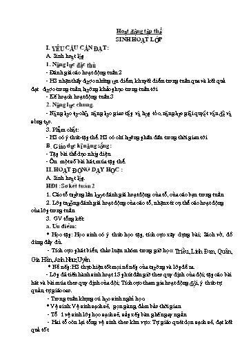 Giáo án các môn Lớp 5 - Tuần 3 - Năm học 2024-2025 - Nguyễn Thị Thanh Thủy