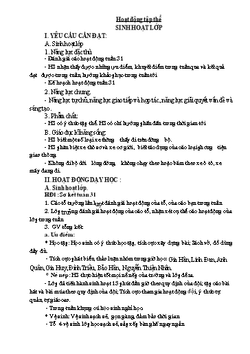 Giáo án các môn Lớp 5 - Tuần 32 - Năm học 2023-2024 - Nguyễn Thị Thanh Thủy