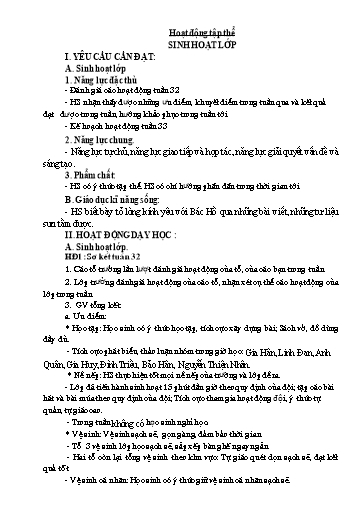 Giáo án các môn Lớp 5 - Tuần 33 - Năm học 2023-2024 - Nguyễn Thị Thanh Thủy