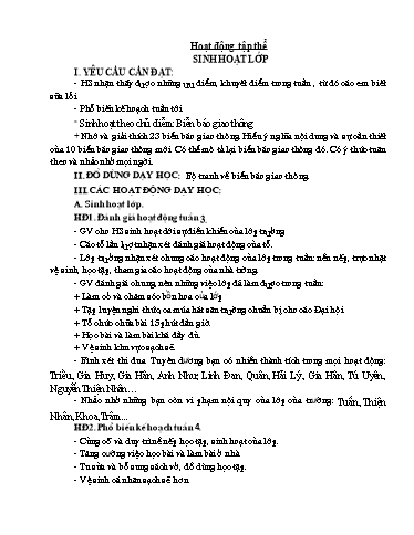 Giáo án các môn Lớp 5 - Tuần 4 - Năm học 2023-2024 - Nguyễn Thị Thanh Thủy