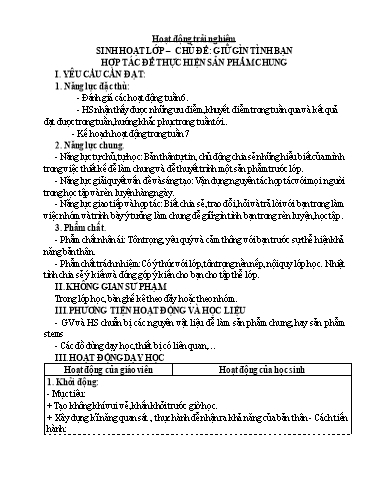 Giáo án các môn Lớp 5 - Tuần 7 - Năm học 2024-2025 - Phan Thị Hiền